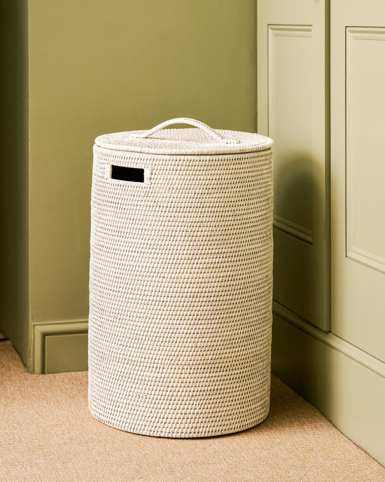 Ama Round Laundry Bin