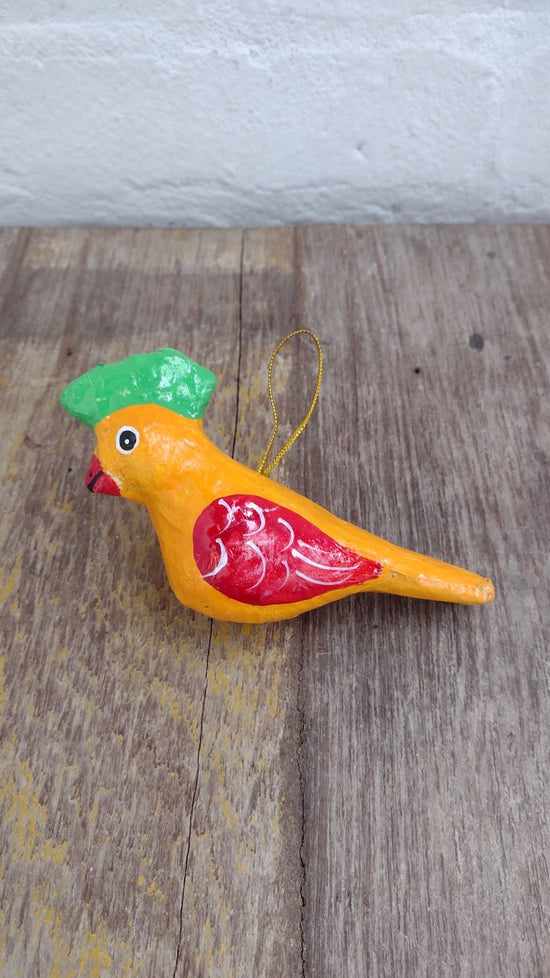 Sample Bird Decoration | Orange