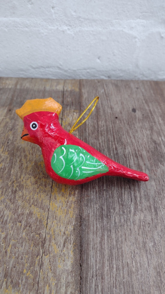 Sample Bird Decoration | Red