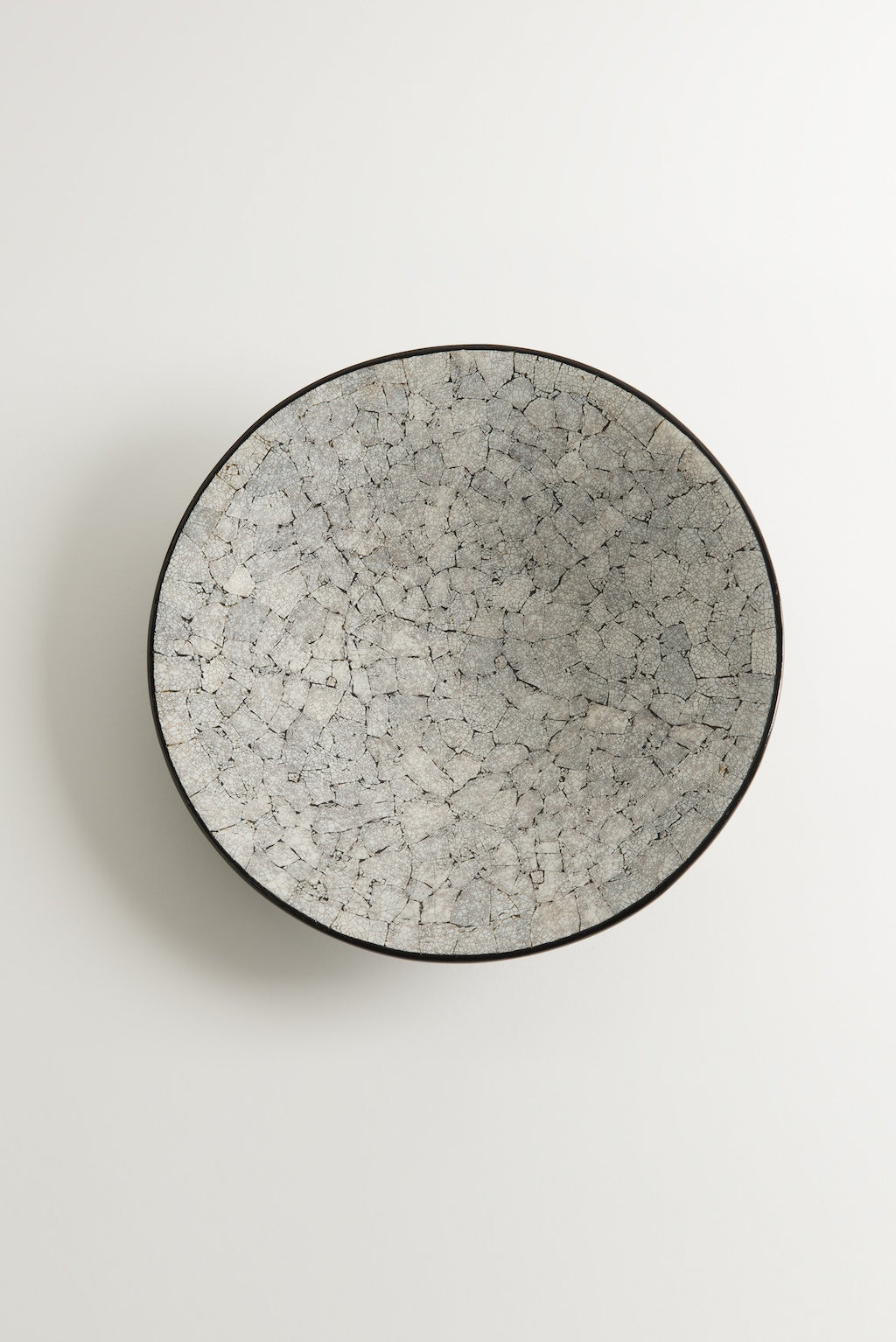 Lacquer & Eggshell Bowl - Marbled
