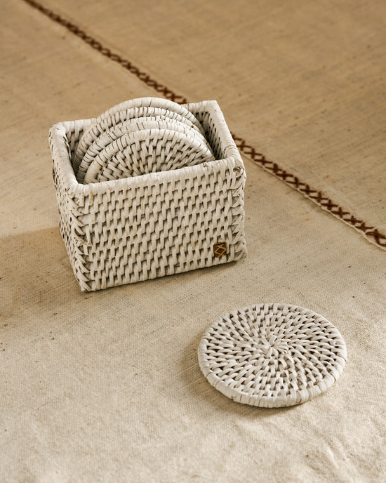Latha Coasters in Tub | Set of 6