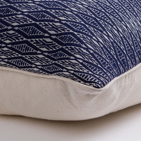 Katha Cushion Cover | Navy