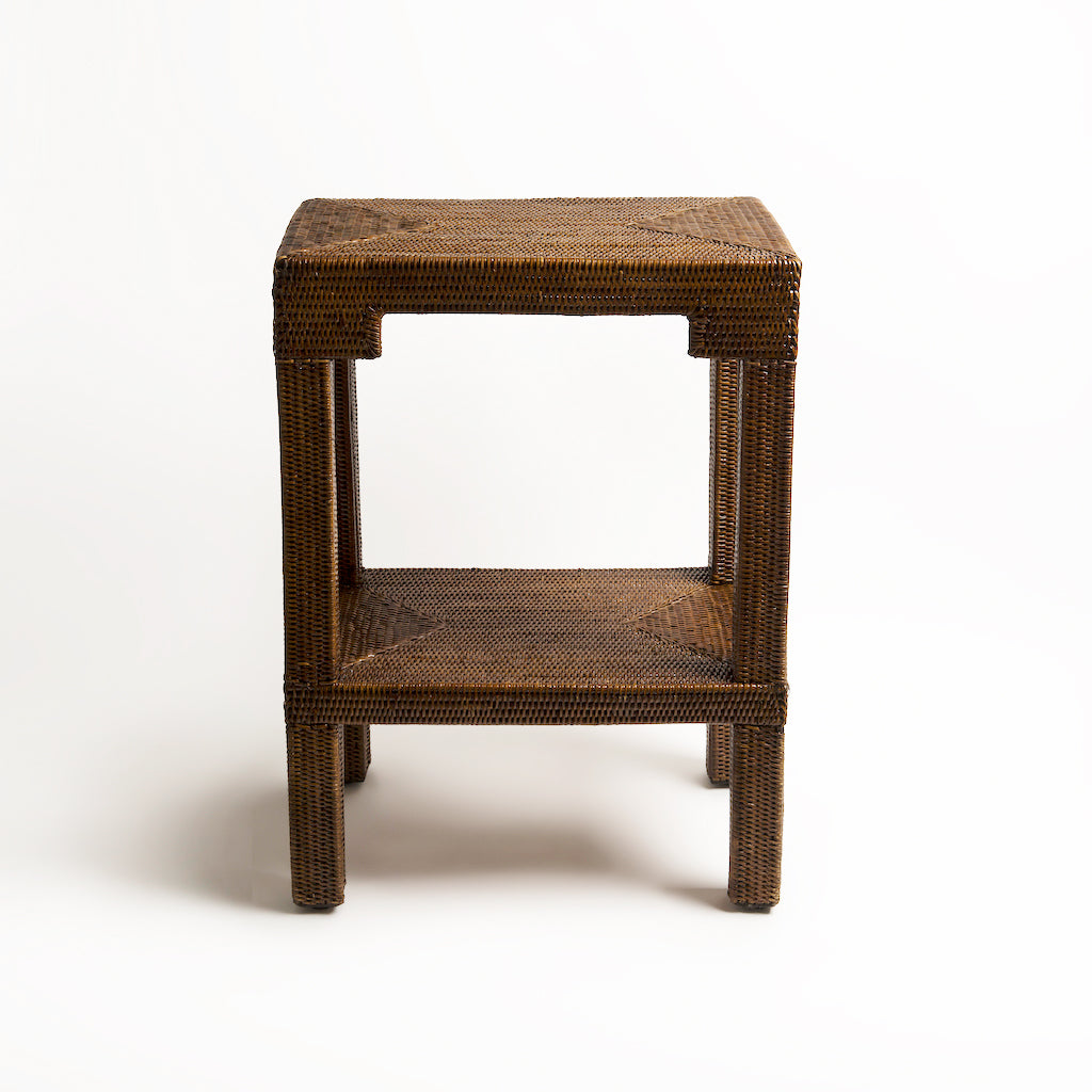 Katha Rattan Side Table