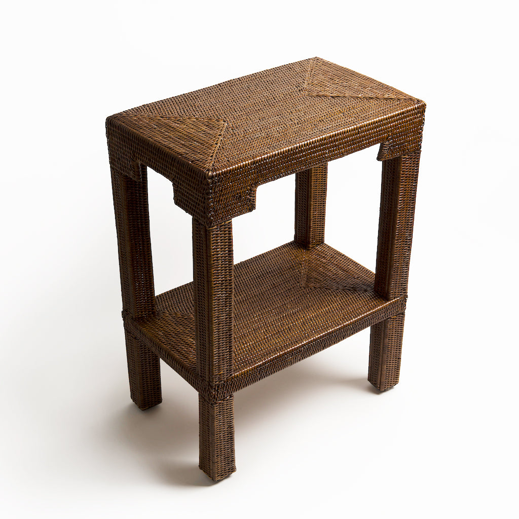 Katha Rattan Side Table