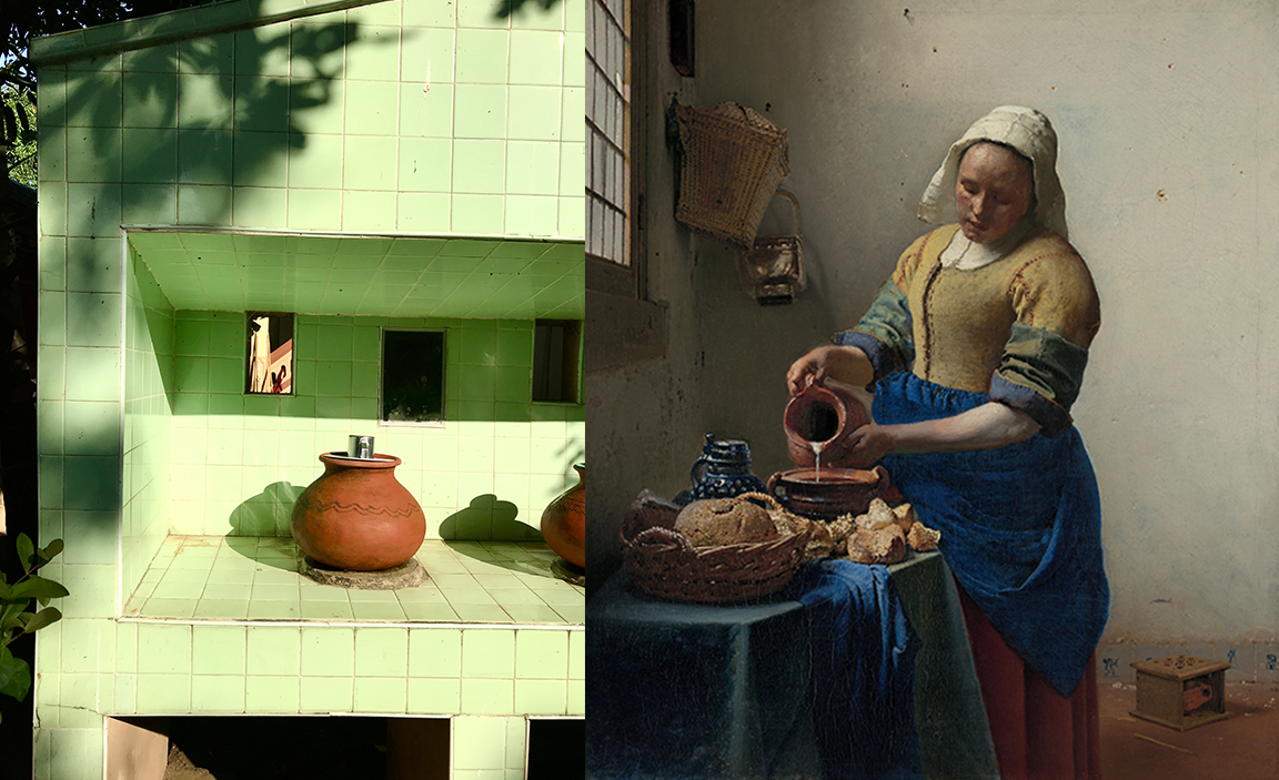 Dutch paintings meet Burmese pots