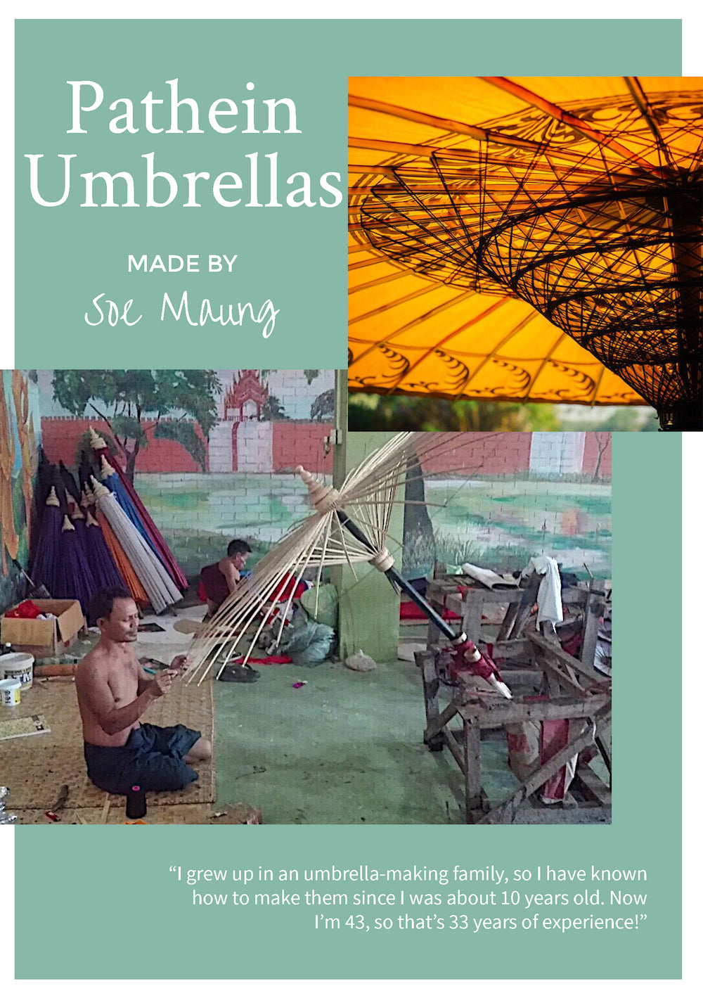 Pathein Garden Umbrellas