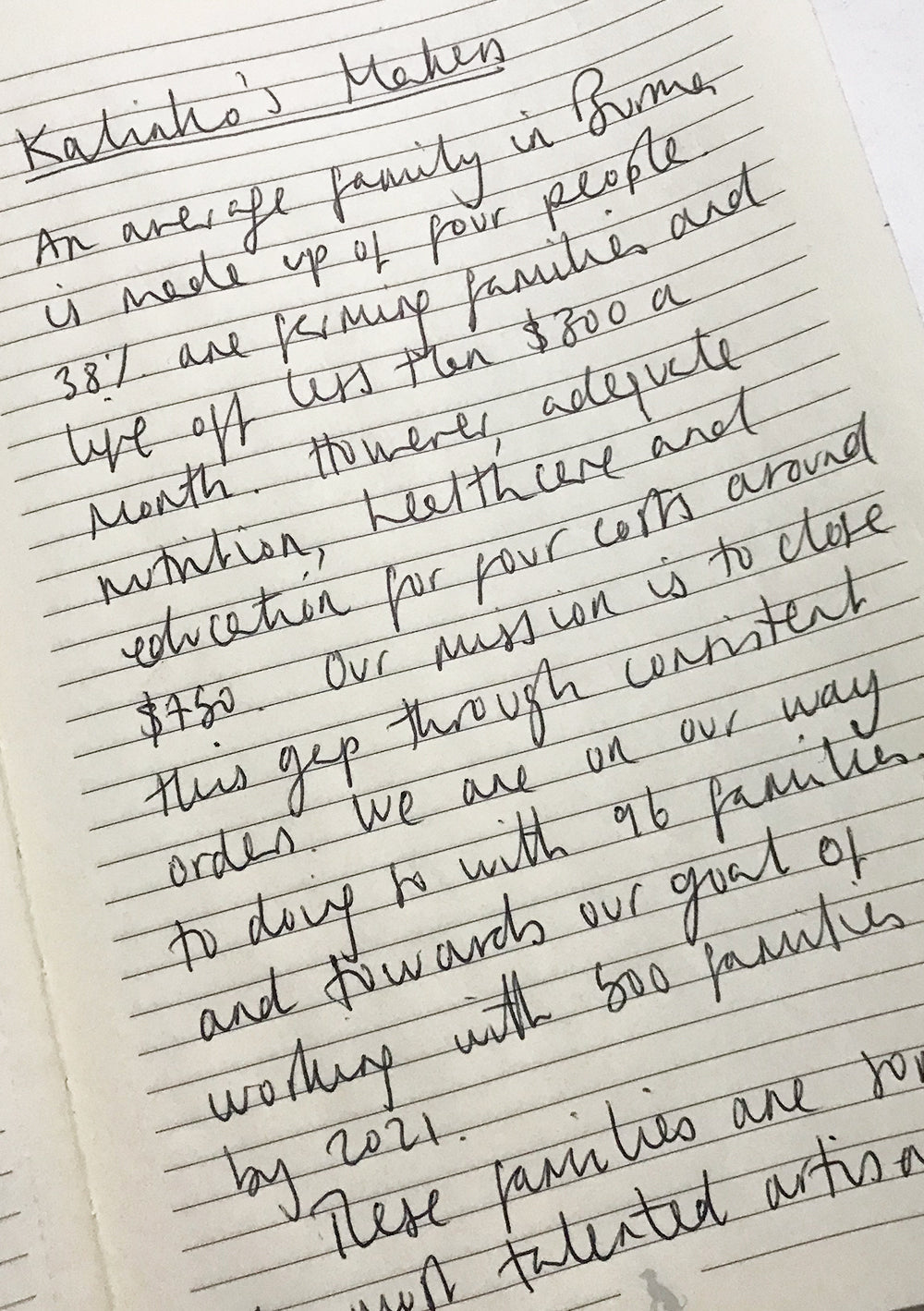 A note about The Makers