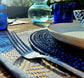 Sample Sale | Kaya Place Mats | Set of 4 |  Pale Blue