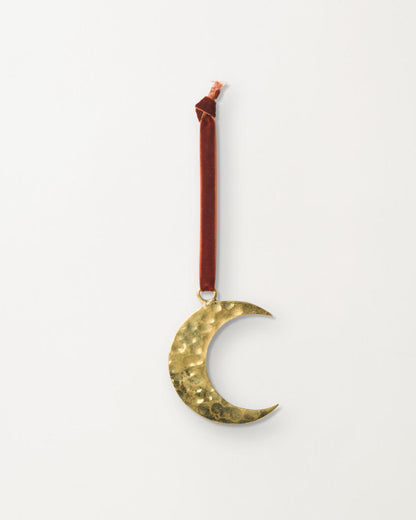 Brass Moon Decoration