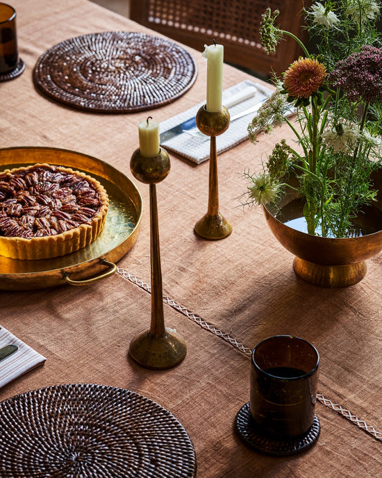 Acacia Tablecloth | Brown