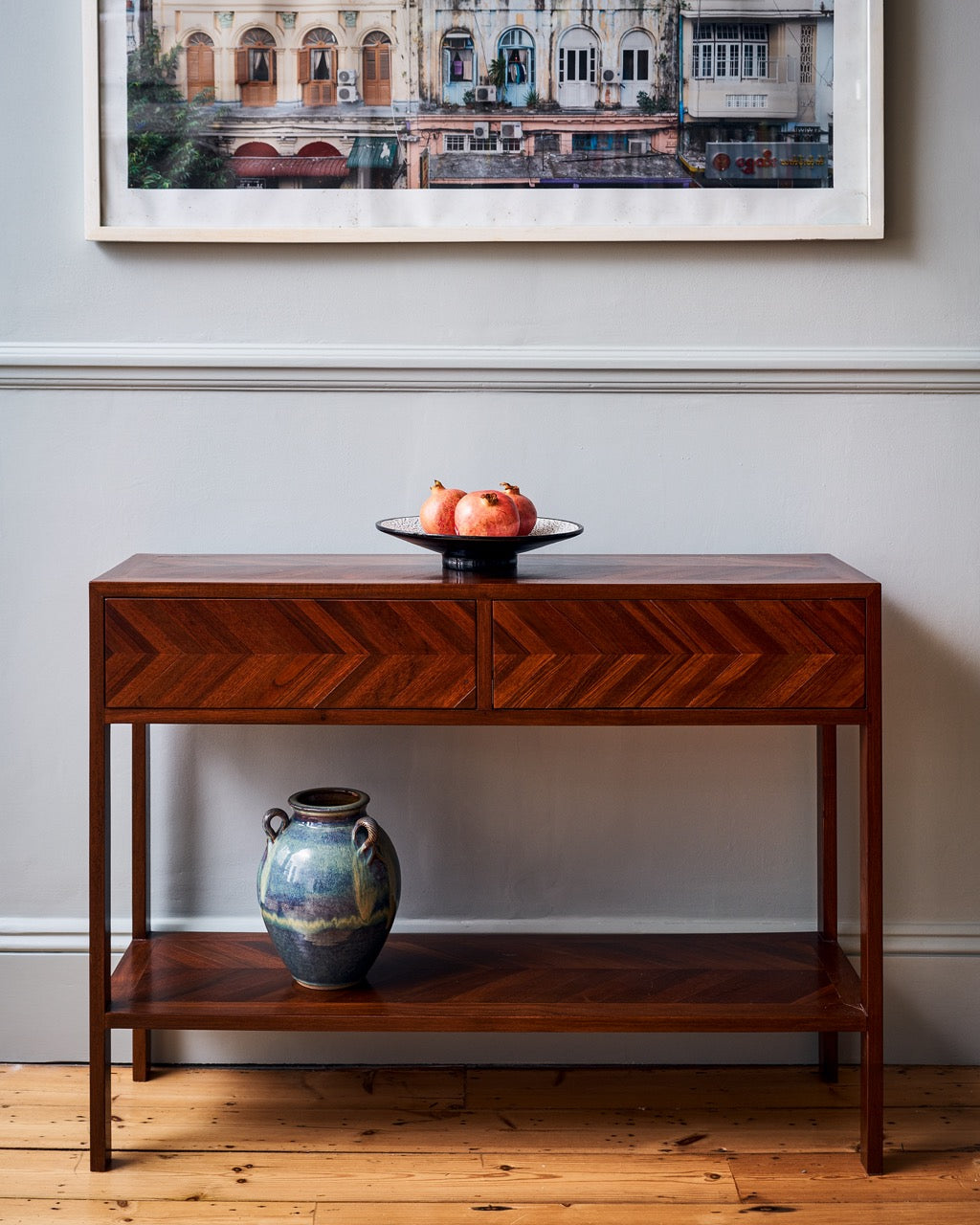 Shallow Console Cabinet