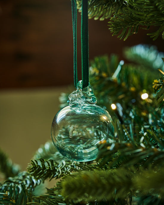 Christmas | Handblown Recycled Glass Bauble