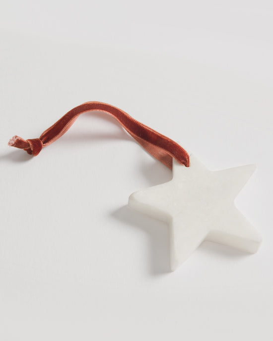 Christmas | Hanging Marble Star Decoration