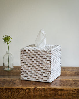 Heho Rattan Tissue Box Cover