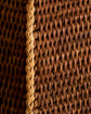 Bagan Rattan Tissue Box Cover | Natural Trim