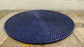 Wonky Latha Charger Plate| Dark Blue