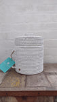 Wonky Sale | Strand Rattan Ice Bucket | White