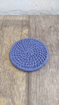 Wonky Latha Coaster | Single | Indigo Blue