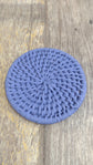Wonky Latha Coaster | Single | Indigo Blue