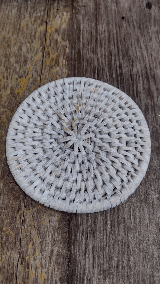 Wonky Latha Coaster | Single | White