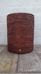 Sample Strand Rattan Bathroom Bin | Brown
