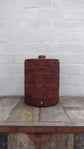 Sample Strand Rattan Bathroom Bin | Brown