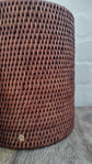Sample Strand Rattan Bathroom Bin | Brown