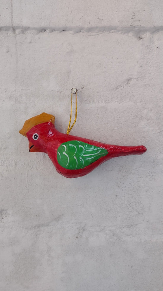 Sample Bird Decoration | Red