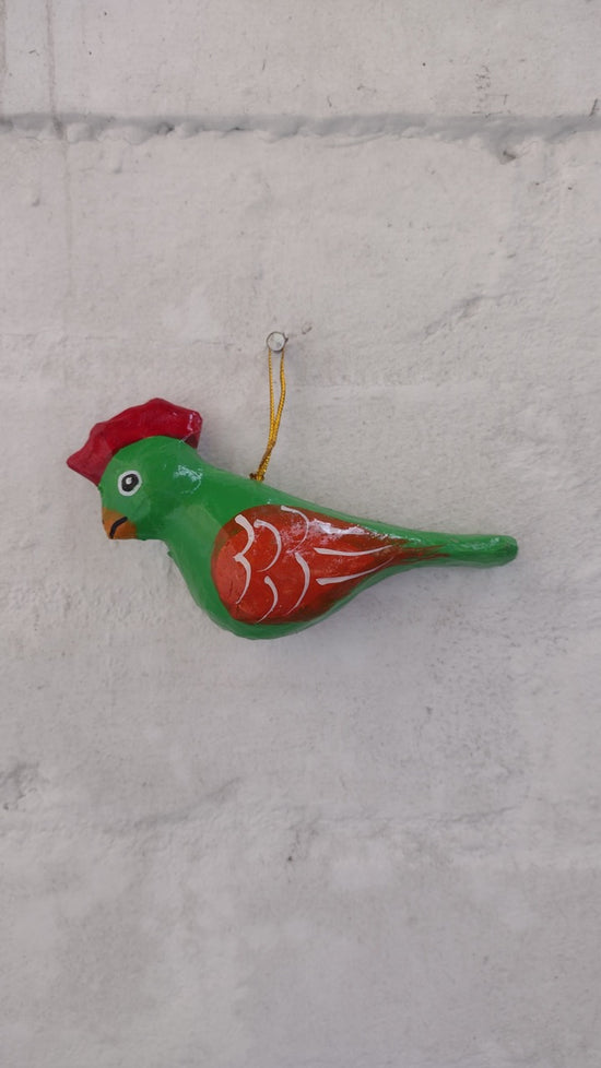 Sample Bird Decoration | Green