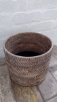 Sample | Rangoon Rattan Planter | Natural | Medium