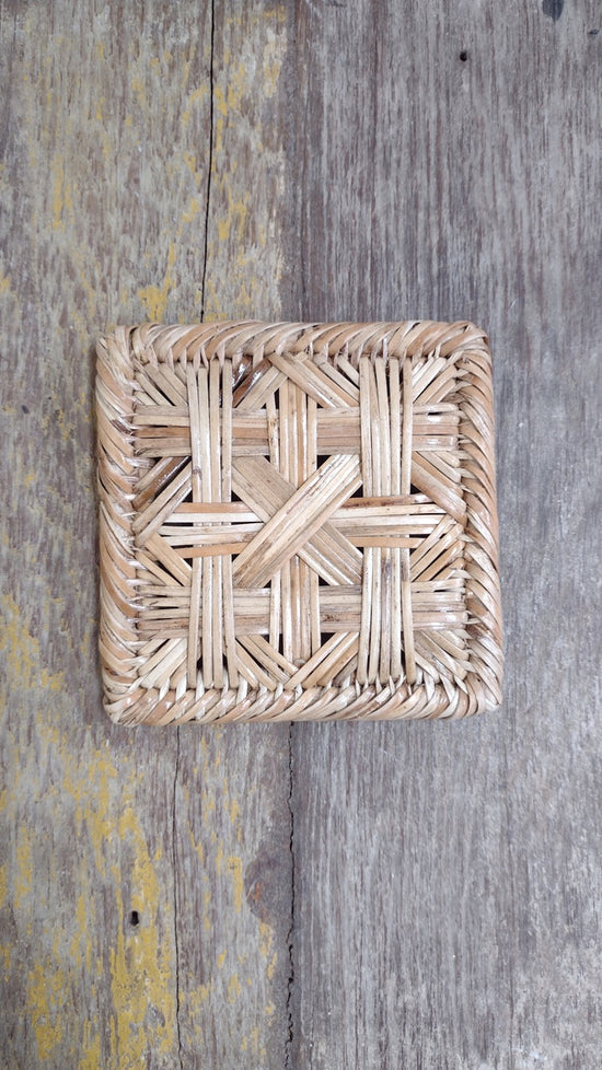 Sample Sale Coaster | Single | Khayay Spiral Weave