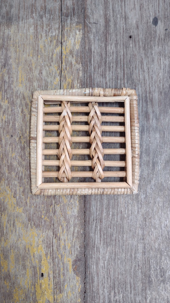 Sample Sale Coaster | Single | Plait Weave