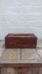 Sample Heho Rattan Tissue Box Cover | Rectangle | Brown