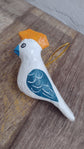 Sample Bird Decoration | White