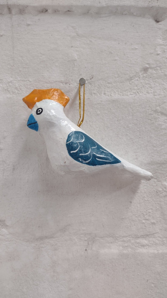 Sample Bird Decoration | White