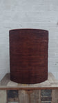 Wonky Ako Rattan Corner Laundry Bin | Brown