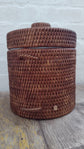 Wonky Sale | Strand Rattan Ice Bucket | Brown