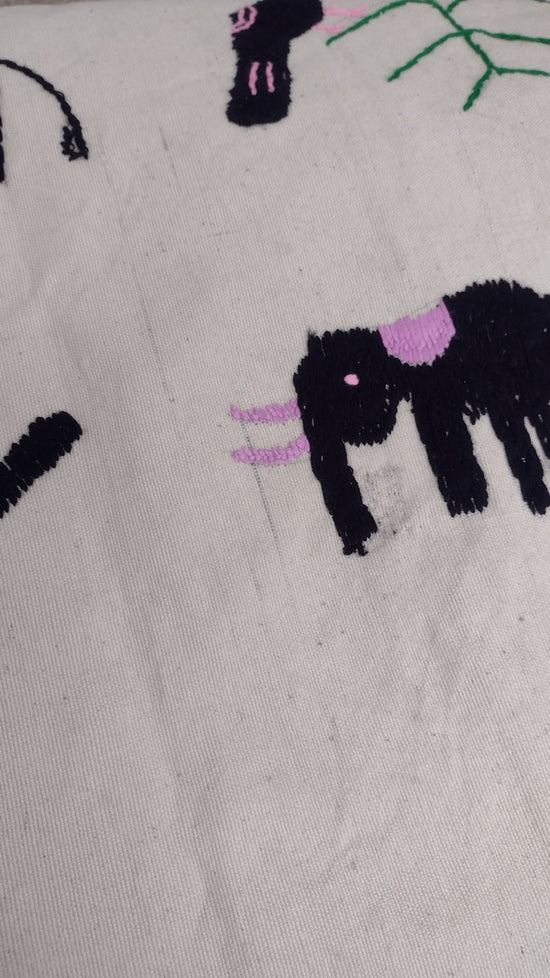 Wonky Kids Naga Bean Bag | Pink/Lilac | Filled With Beans