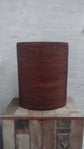 Wonky Ako Rattan Corner Laundry Bin | Brown