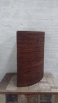 Wonky Ako Rattan Corner Laundry Bin | Brown