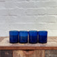 Wonky Zomi Tumbler Glasses | Blue | Set of 4