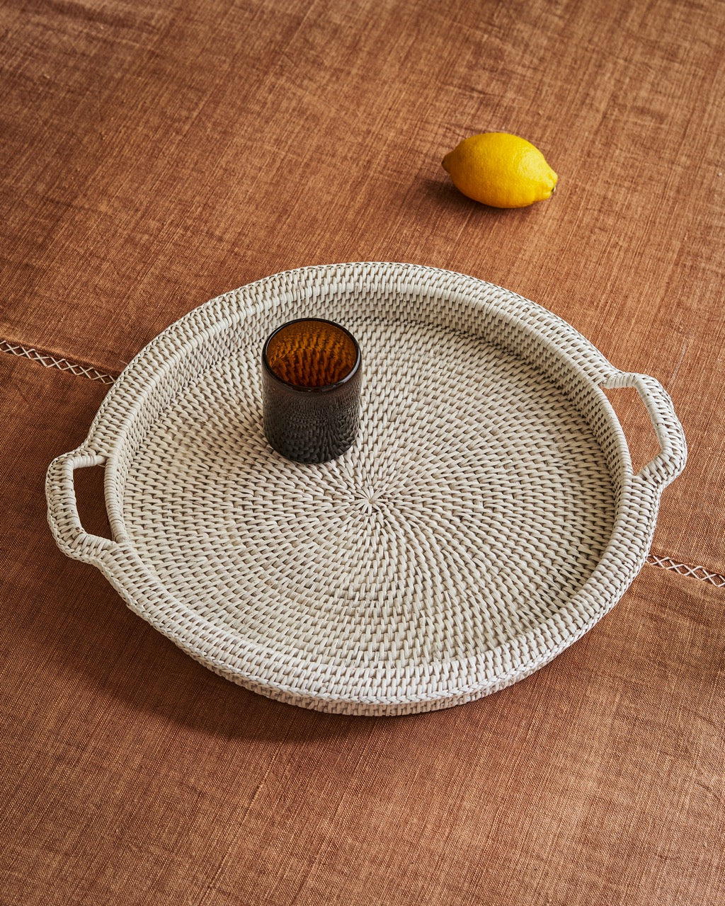 Inle Rattan Tray