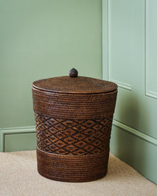 Inya Rattan Laundry Bin