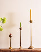 Irrawaddy Brass Candlesticks | Antiqued