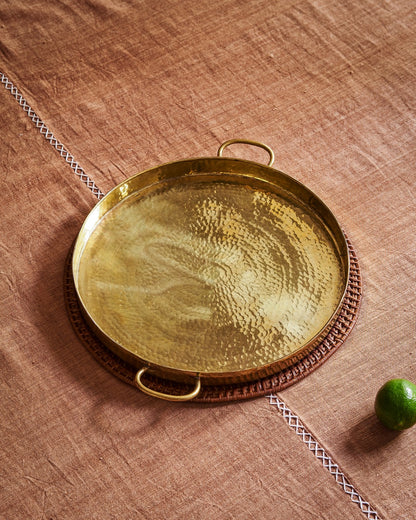 Irrawaddy Brass Tray