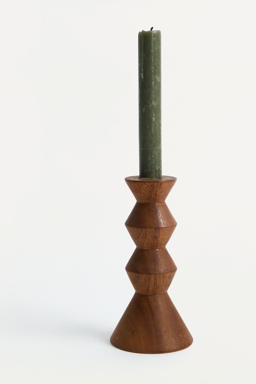 Mizo Wooden Candlesticks