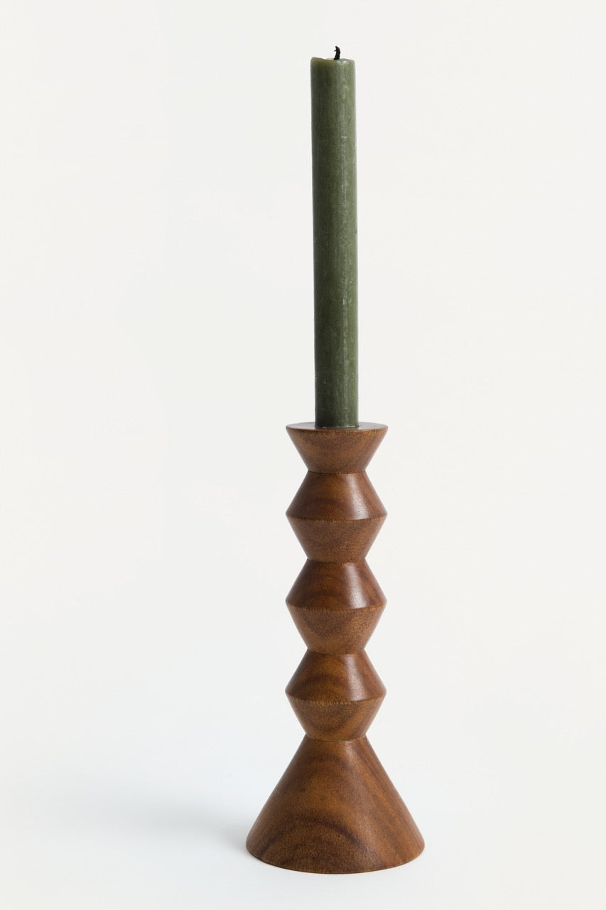 Mizo Wooden Candlesticks