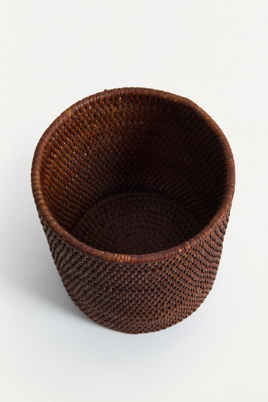 Rangoon Rattan Waste Paper Basket