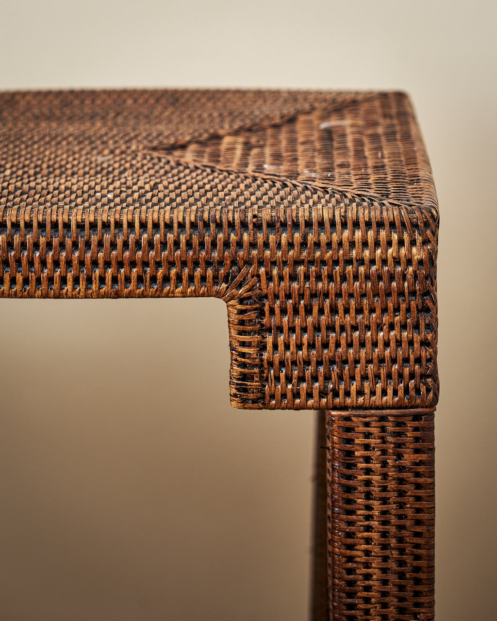 Katha Rattan Side Table