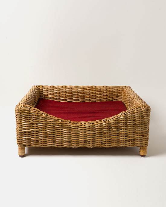 Kway Rattan Pet Bed